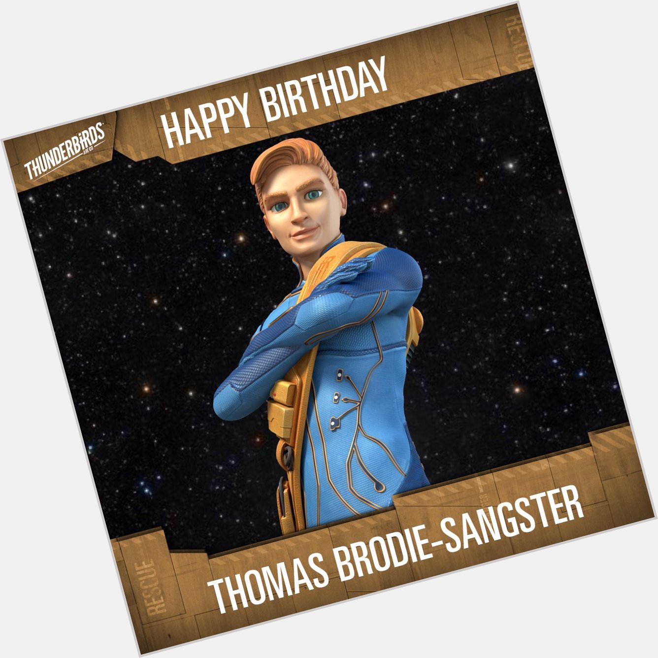 Happy Birthday to Thomas Brodie-Sangster, voice of John Tracy! 