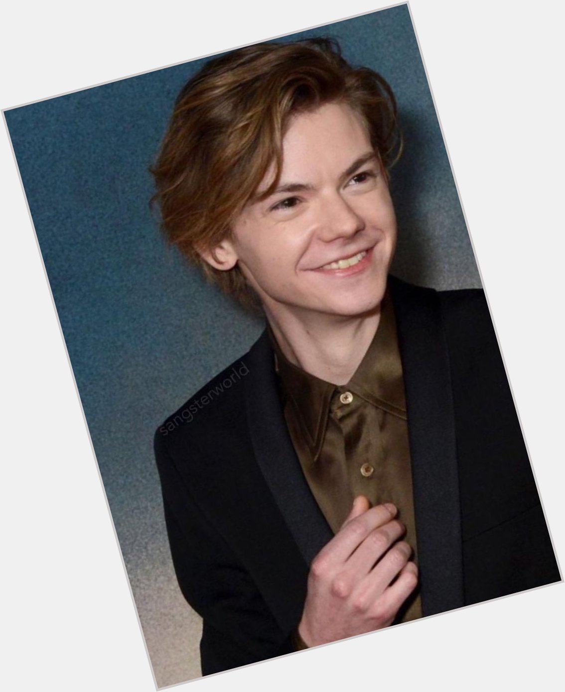 Happy 30th birthday to the human puppy Thomas Brodie-Sangster 