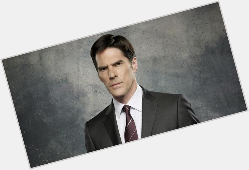 To help us wish a very happy birthday to Thomas Gibson, star of 