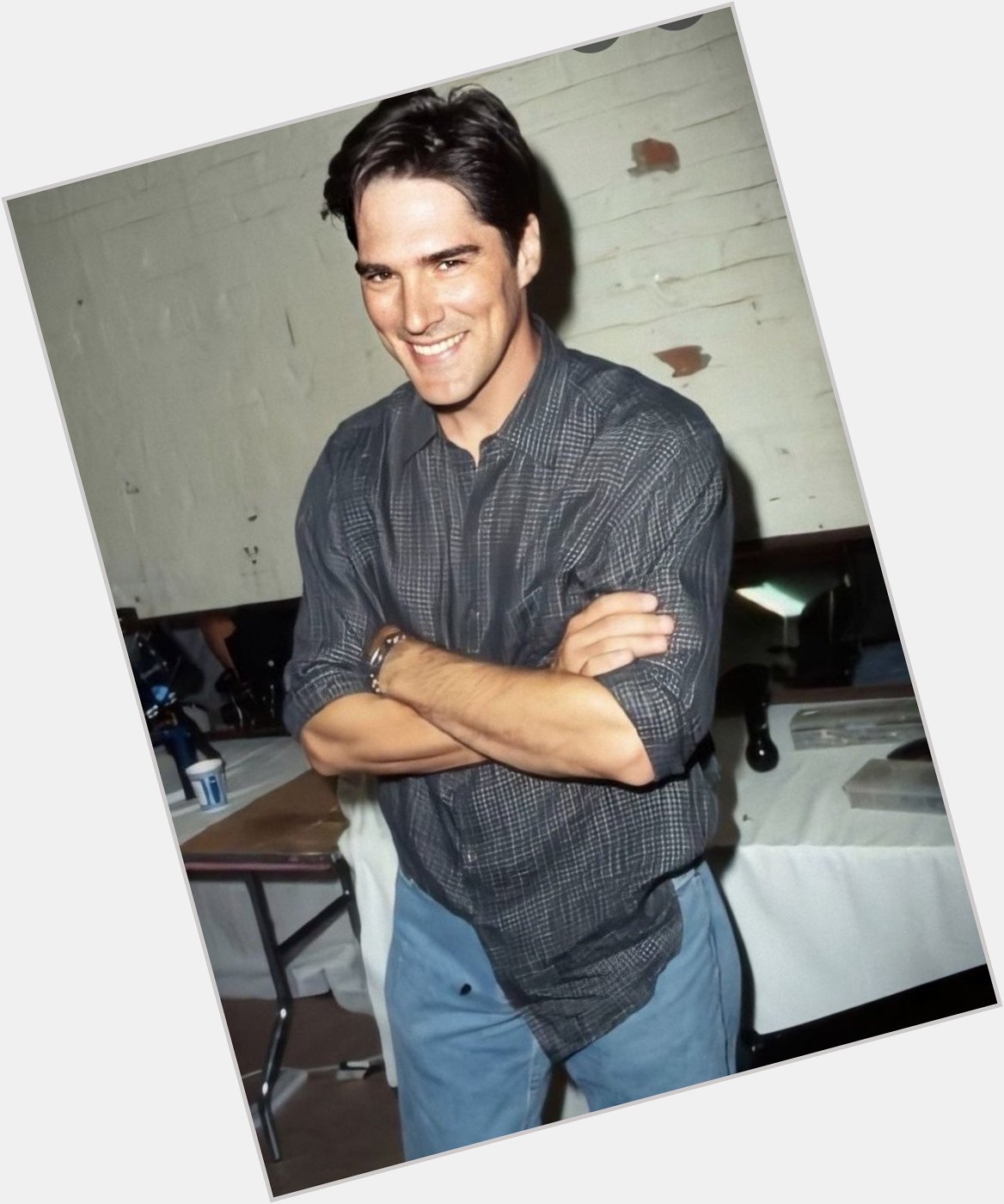 Happy birthday to the THOMAS GIBSON . AND FYI we\re birthday twins and I love you   
