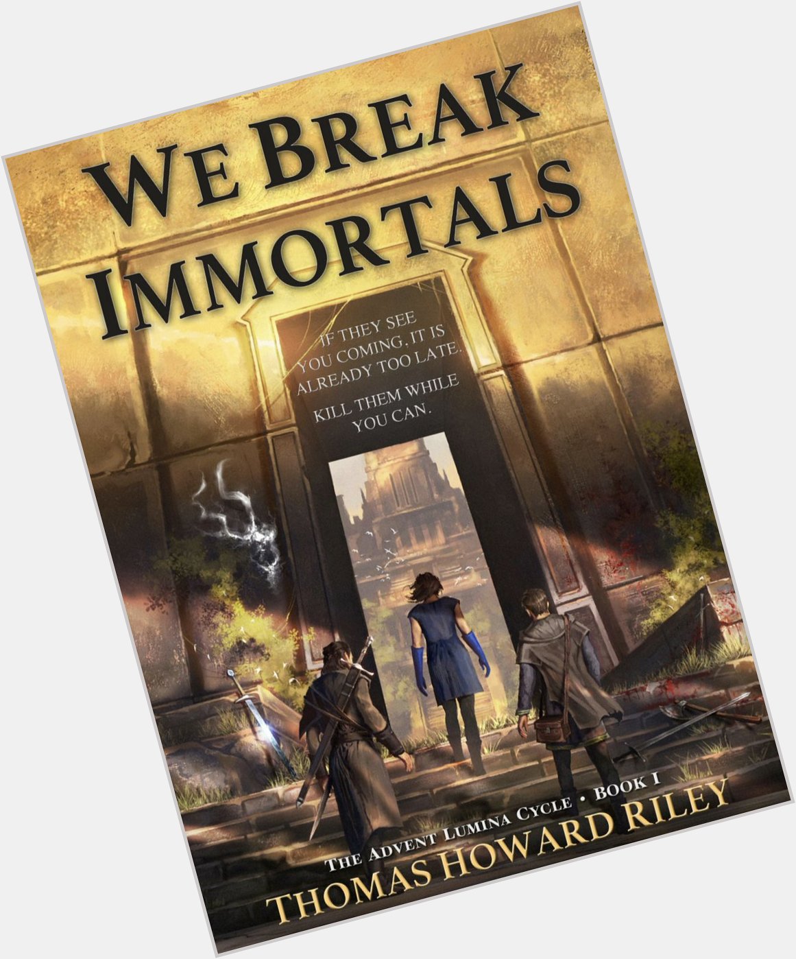 It\s out, it\s here, and just look at that bloomin cover! Happy book birthday to Thomas Howard Riley 