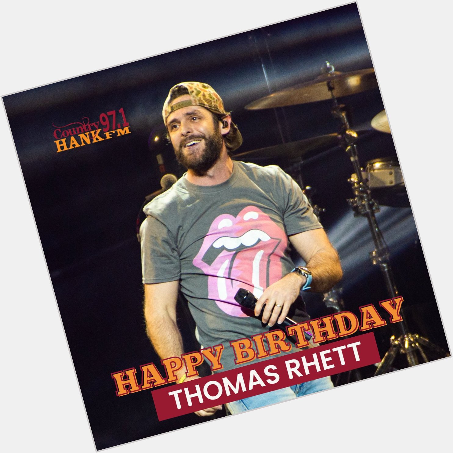 Happy Birthday Thomas Rhett  