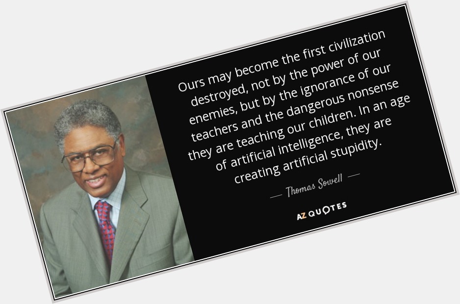 Happy birthday to the great Thomas Sowell! 