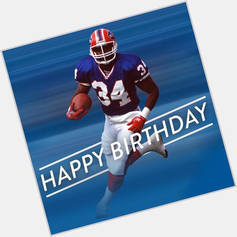  To NFL defenses, he was a nightmare.
To everyone else, he was Thurman.

Happy 49th Birthday, Thurman Thomas! b 