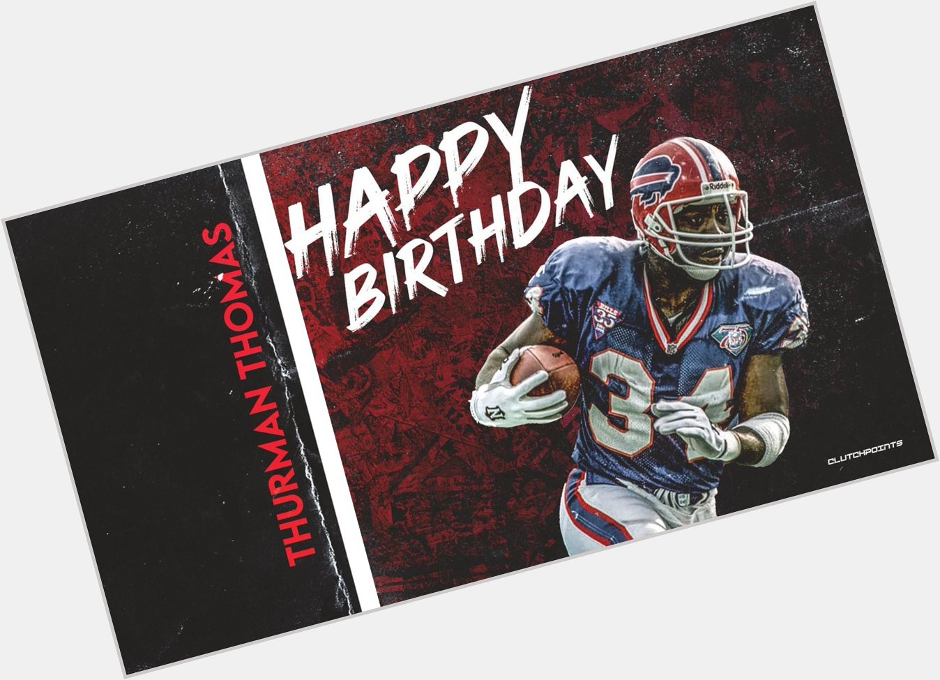 Join Bills Nation in wishing Thurman Thomas a happy 54th birthday! 