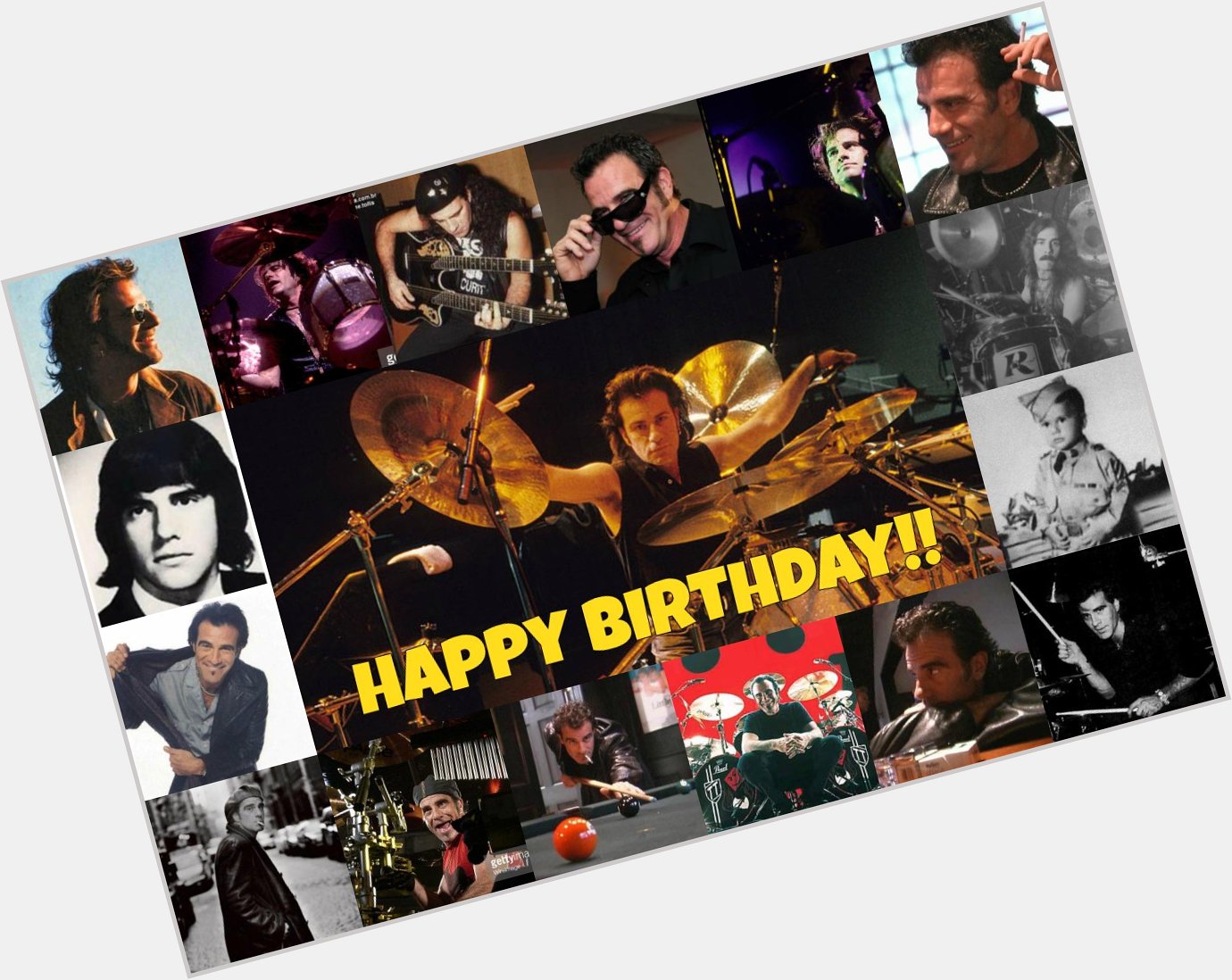 To my favourite drummer of all time Tico Torres, Happy 62nd Birthday! You\re awesome & amazing!! :D 