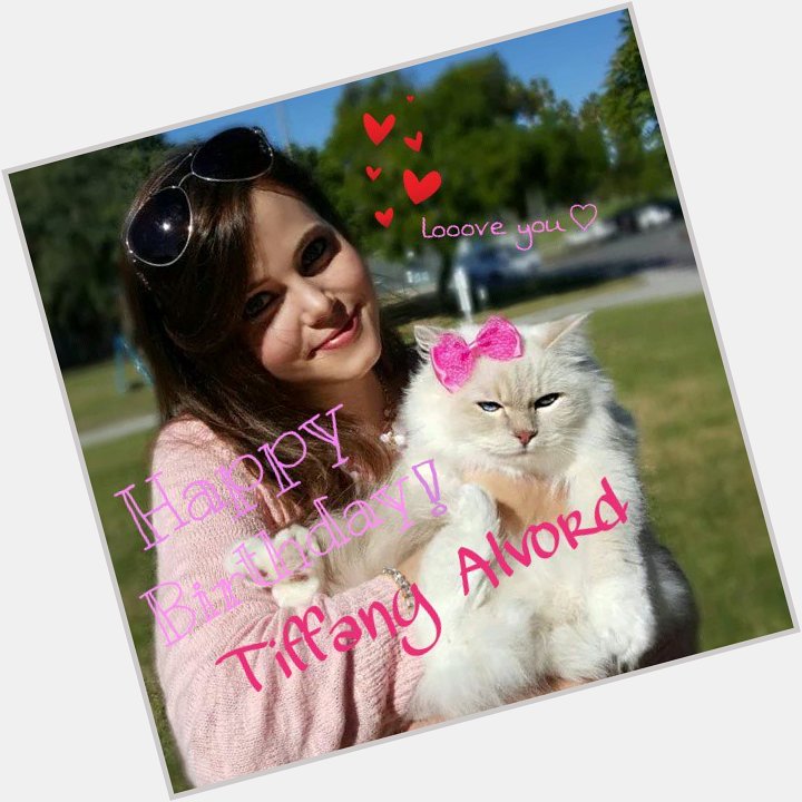 Happy Birthday Tiffany Alvord  I luv her song! And I luv her I hope that this will be a wonderful year for her:-) 
