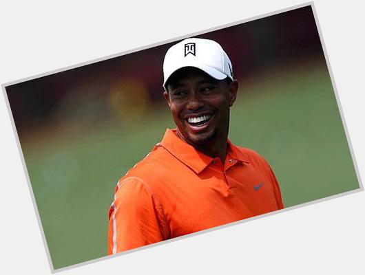 Happy Birthday Tiger Woods - we want to see you playing with a smile on your face in 2015... 