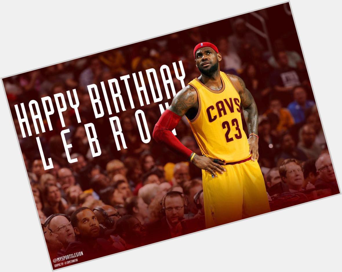   Happy 30th Birthday to LeBron James!  and Tiger Woods