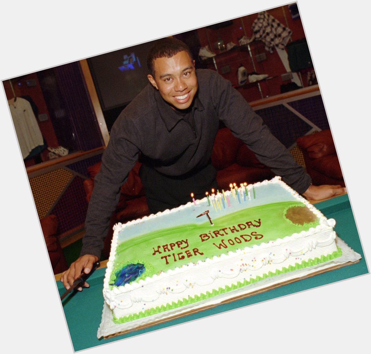 Happy 40th Birthday to Tiger Woods! 