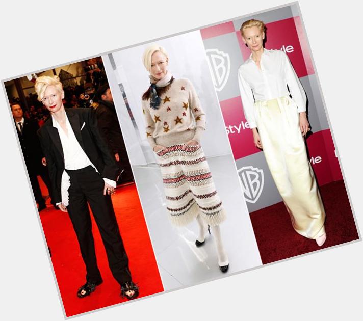 Happy Birthday, Tilda Swinton! Celebrate with a look at her most unique style moments:  