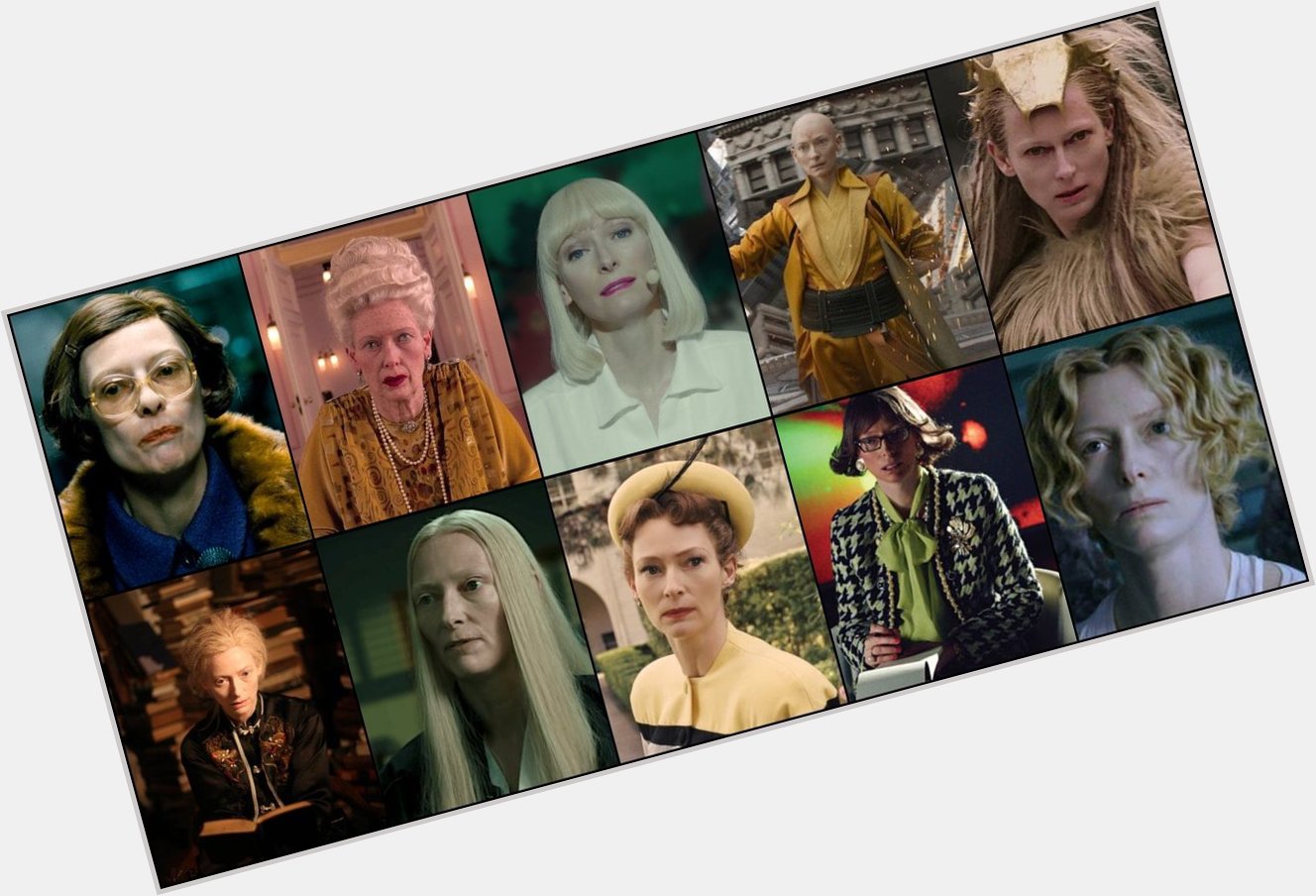 Happy 60th Birthday Tilda Swinton!

One of the most underrated actresses with range. 