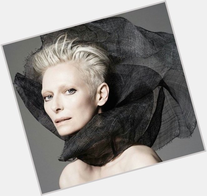 Happy birthday artist Tilda Swinton 