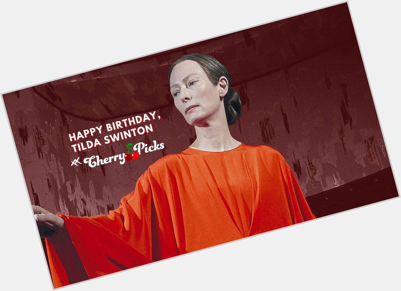 Happy Birthday, Tilda Swinton!
(Starts Suspiria -  - in celebration)

xx
Team Cherry 