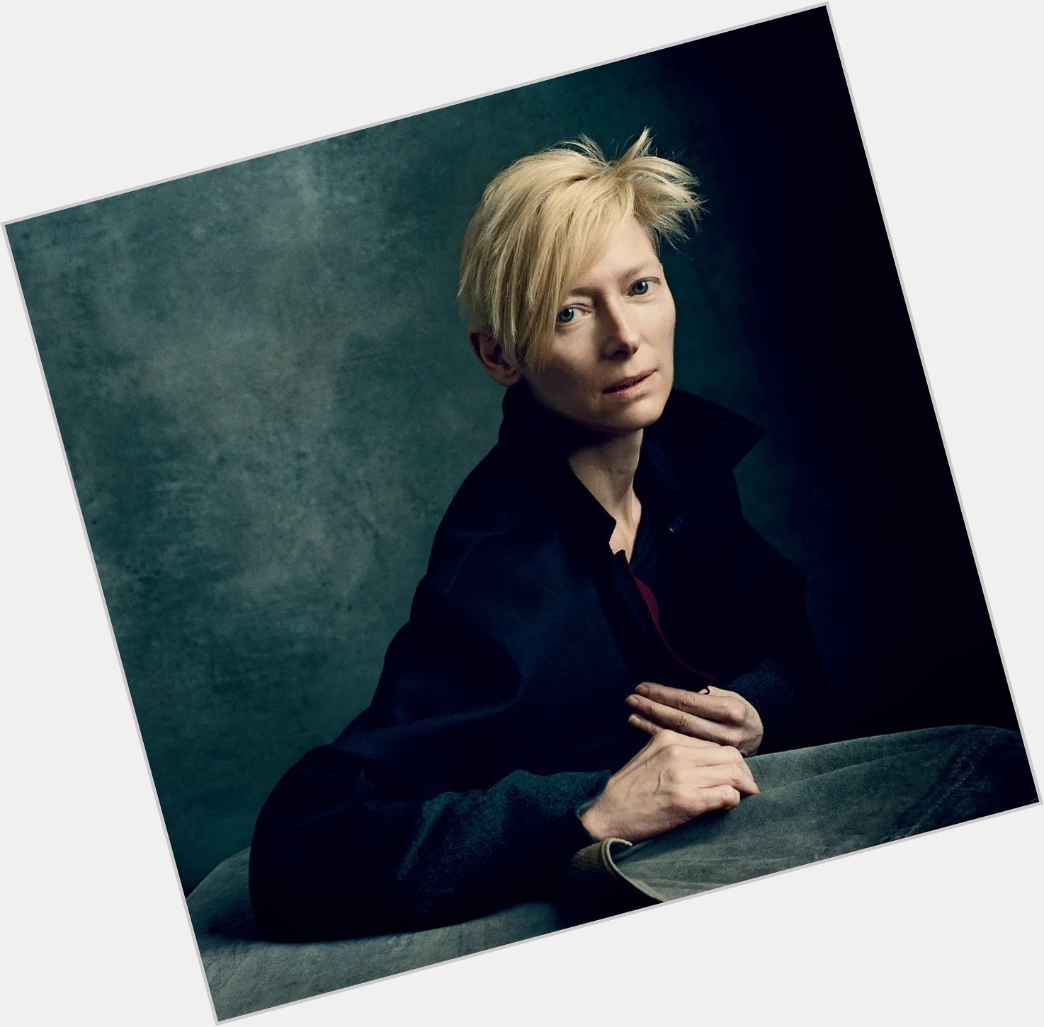 Happy birthday to the superlative Tilda Swinton

Photo: Norman Jean Roy. Coat by Valentino. 