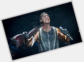 Happy Birthday to the one and only Till Lindemann of 