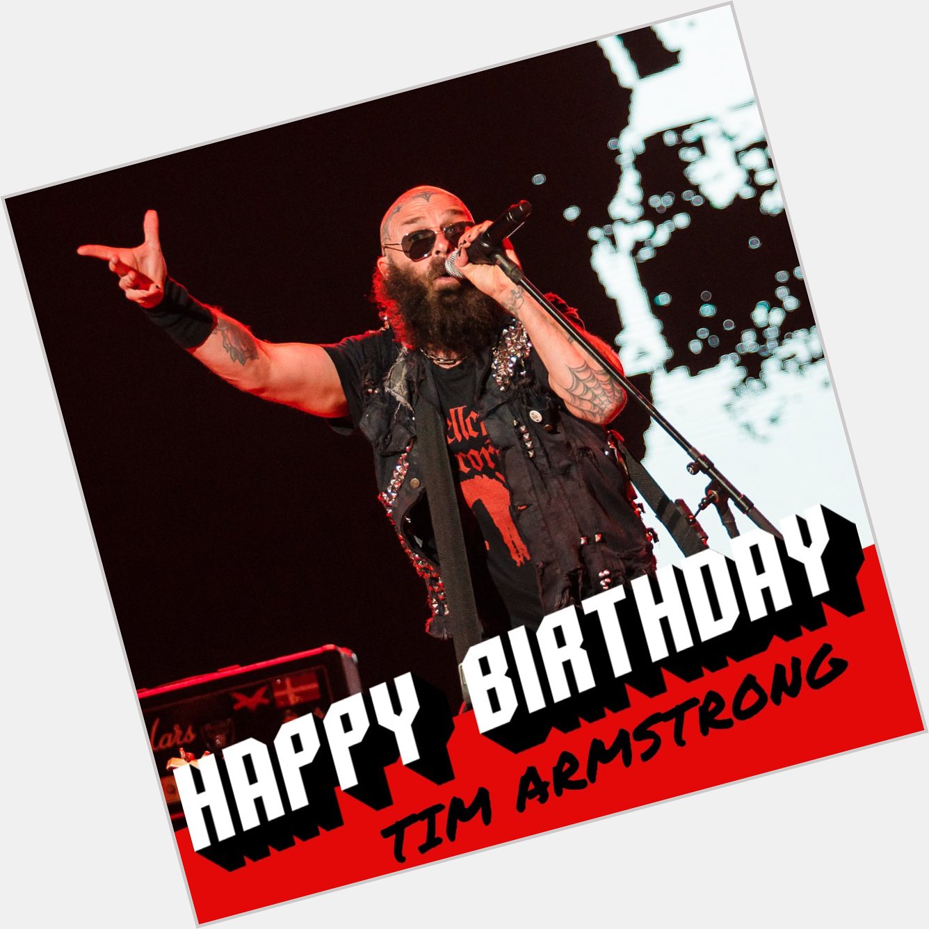 Happy 52nd birthday to Tim Armstrong! 