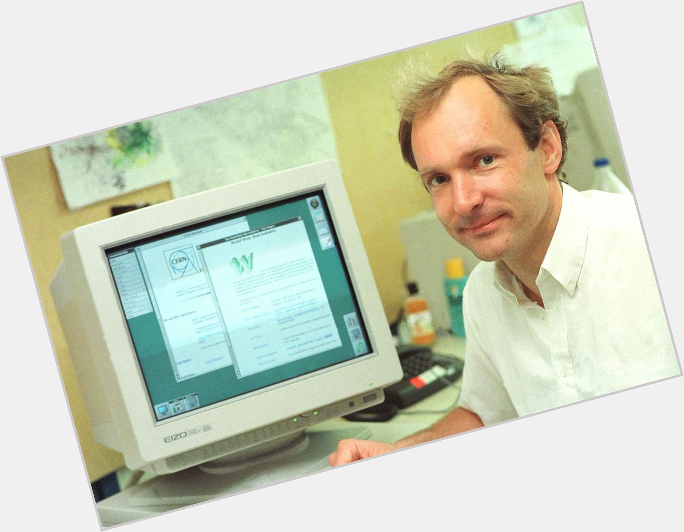 Very happy birthday, Tim Berners Lee 