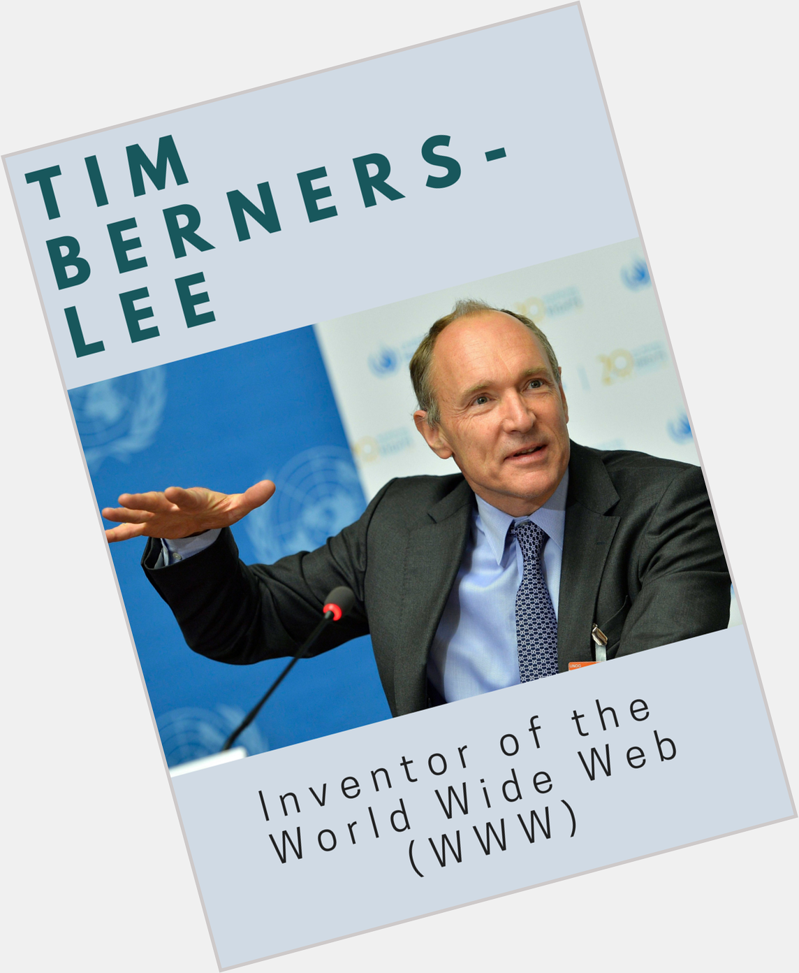  wishes Professor Sir Tim Berners-Lee, inventor of the World Wide Web a very Happy Birthday! 