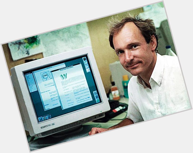 Happy 60th birthday Sir Tim Berners-Lee, creator of the World Wide Web. 
