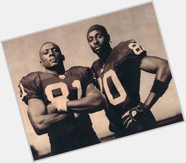 Tim Brown and Jerry Rice on the Oakland Raiders Happy Birthday Tim Brown!    