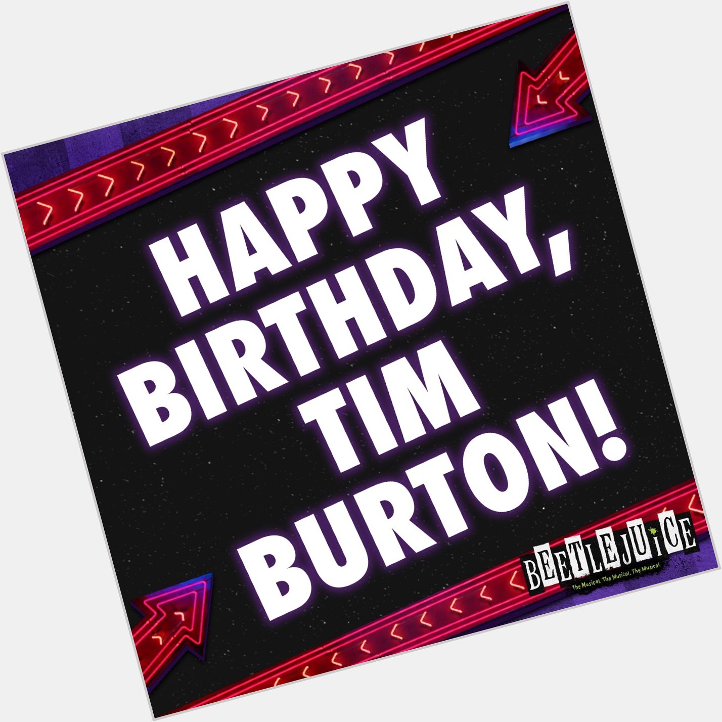 It\s a good day-o to celebrate the man that inspired our ghoulish tale...HAPPY BIRTHDAY, Tim Burton! 