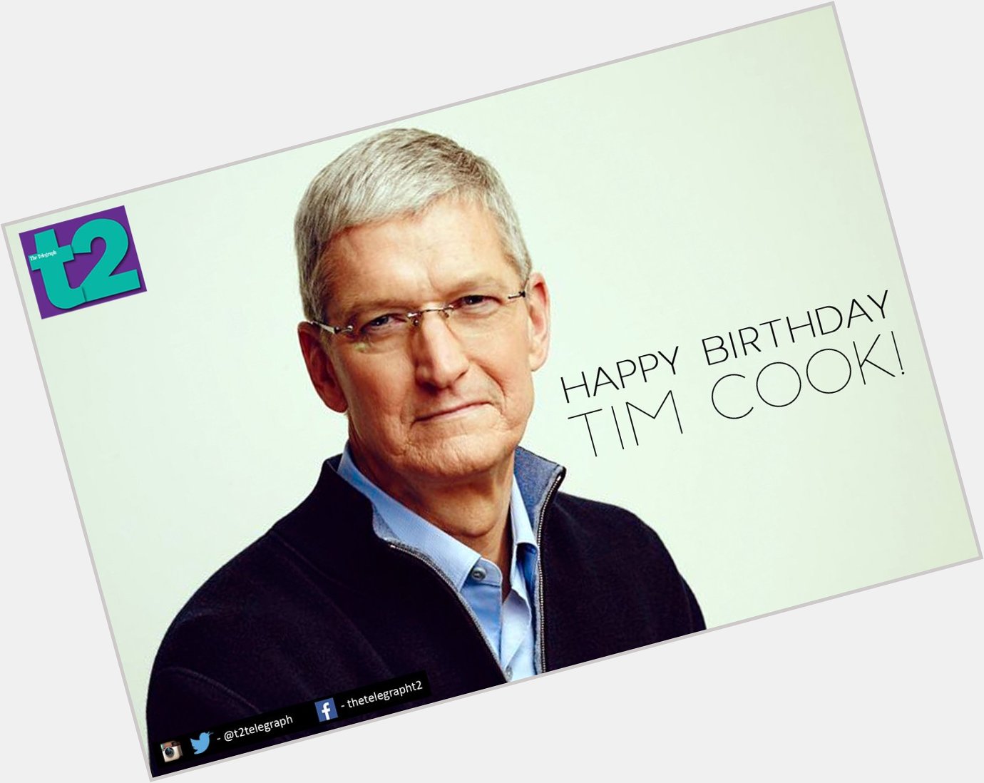 He hikes through Yosemite National Park. He rocks to 1960s music. And he\s Apple CEO. Happy birthday Tim Cook! 