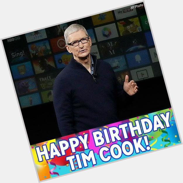 Happy Birthday to Apple CEO ! 