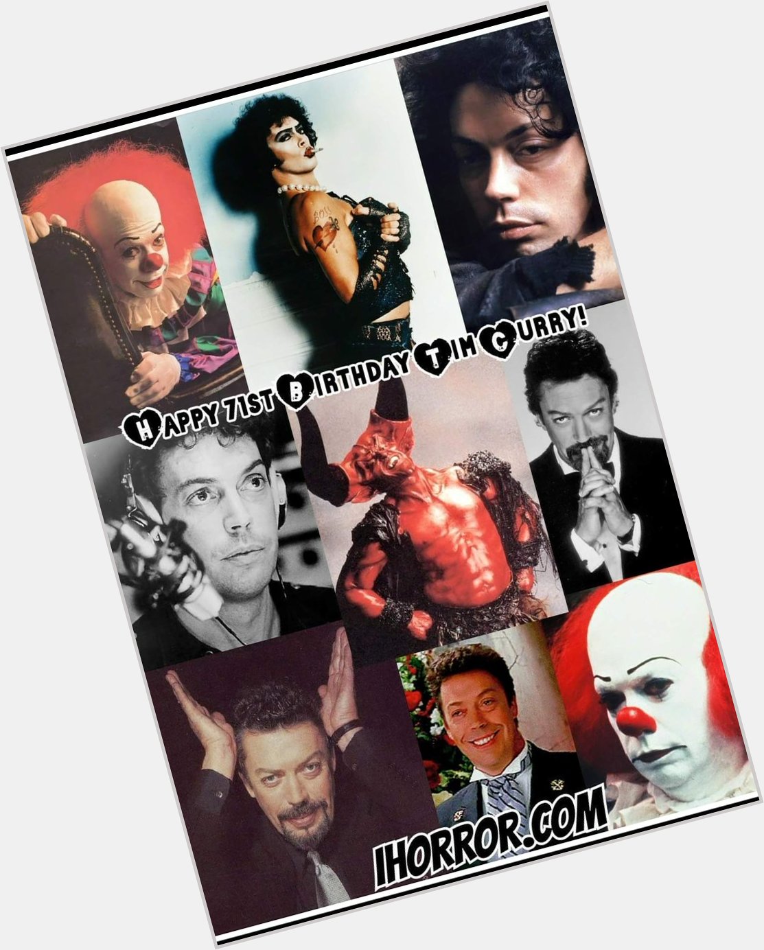 Happy birthday to one of my all-time favorite actors and musicians - Tim Curry! 