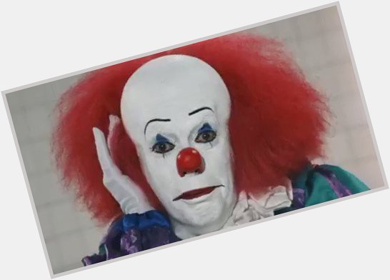 Happy birthday, Tim Curry, the legend, the first Pennywise the Clown. Beep, beep, we all float down here.... 