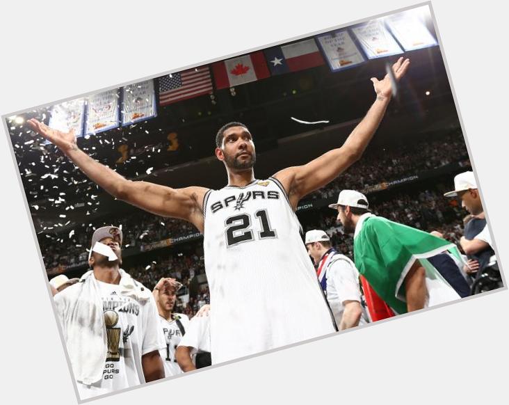 Happy Birthday to the man, the myth, the legend which is- TIM DUNCAN!     