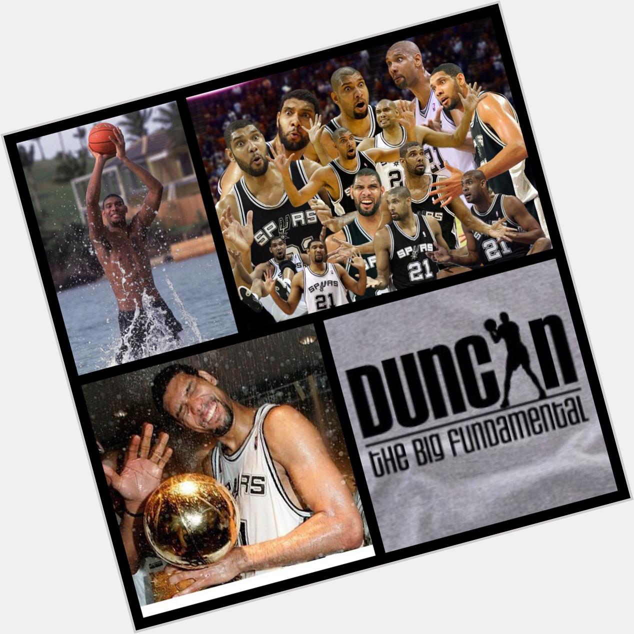 Happy 39th Birthday Tim Duncan!

Still dominant even tho he is the 2nd oldest player in the  