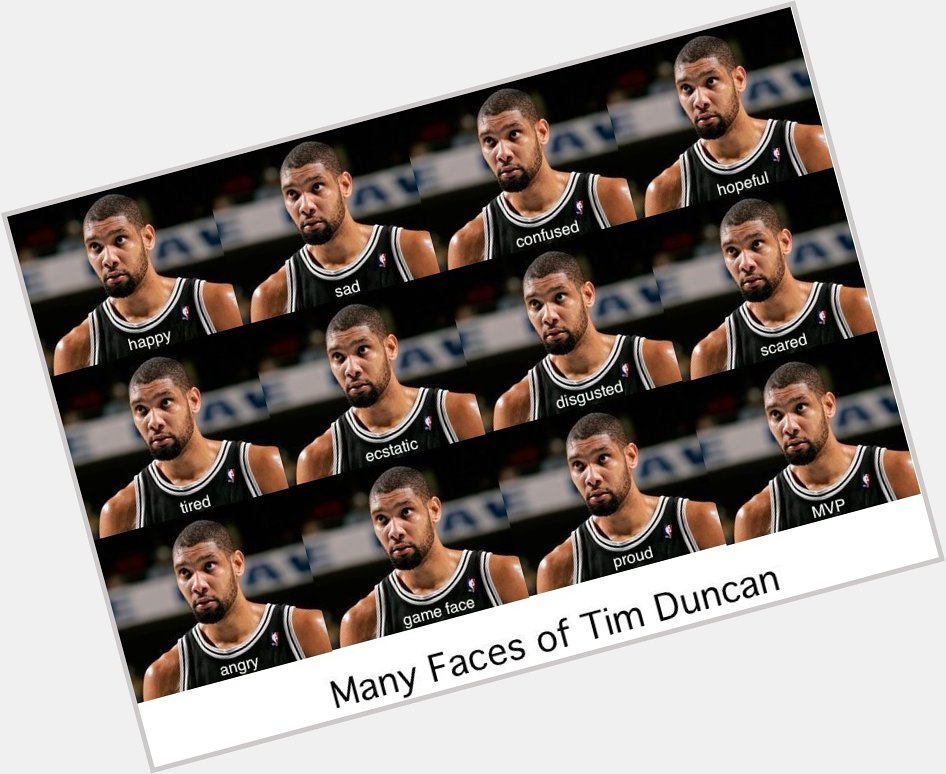 Happy 42nd Birthday Tim Duncan!! 
