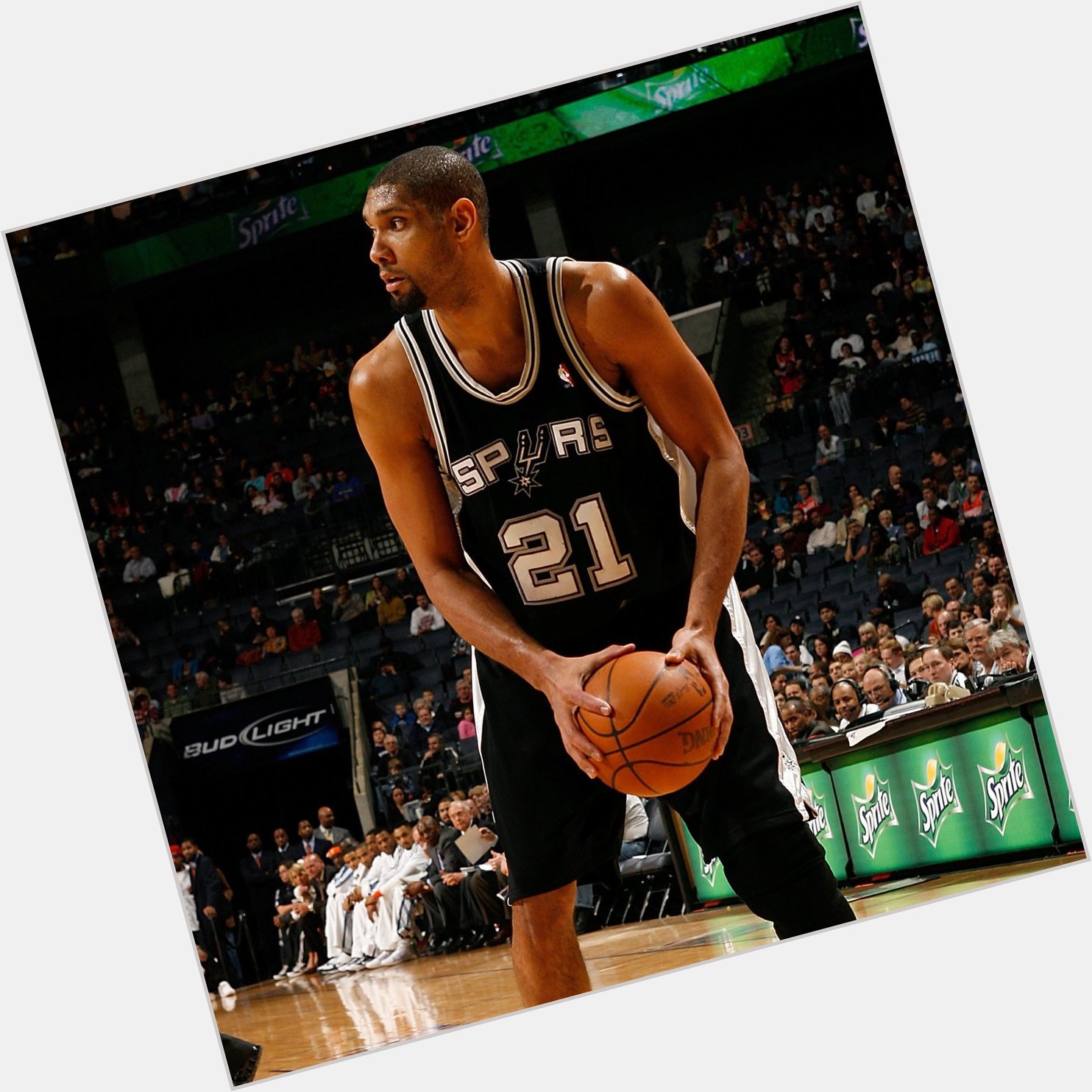 To wish inductee Tim Duncan a Happy Birthday.   : Via Getty Images 