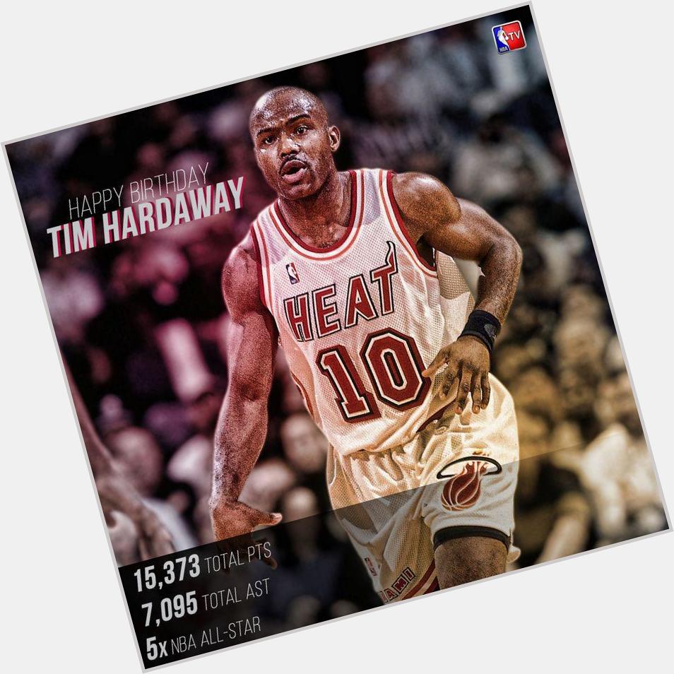 One of my childhood fav players Tim Hardaway. Career averages of 17.7pts, 8.2asts. ( Happy Birthday!! 