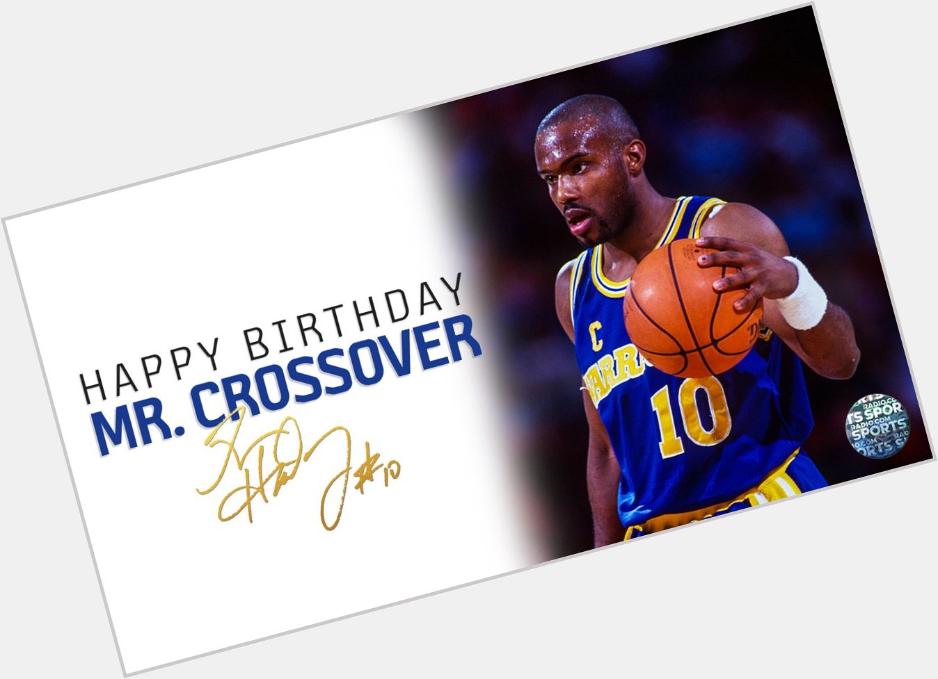 We had to go with the Run TMC edition for this one. 

Happy Birthday, Tim Hardaway! 