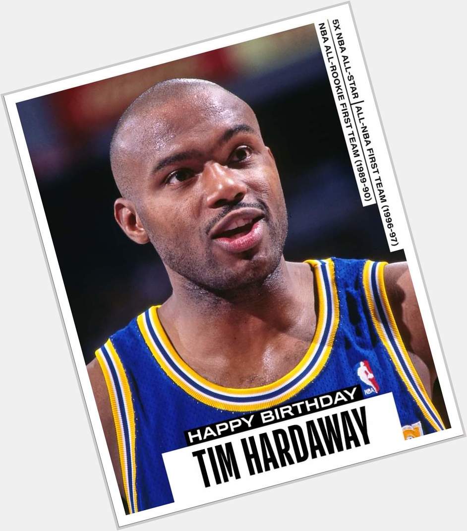 Join us in wishing a Happy 56th Birthday to 5x and inductee, Tim Hardaway! 