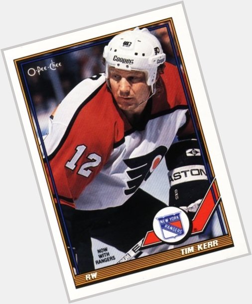 Happy 59th birthday to the man who once scored three power play goals in a period during a playoff game, Tim Kerr! 