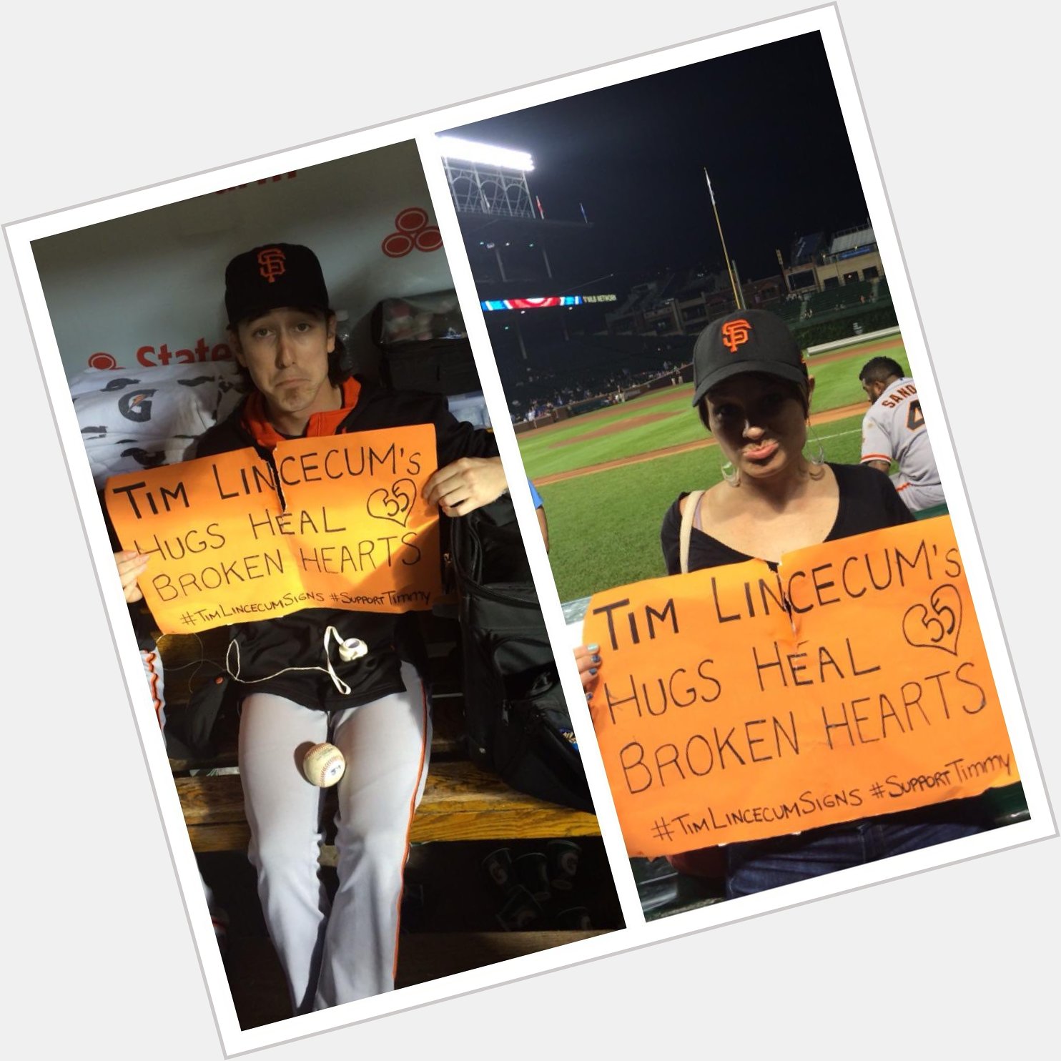 Dear Tim Lincecum, Happy birthday to us both wherever you are. 