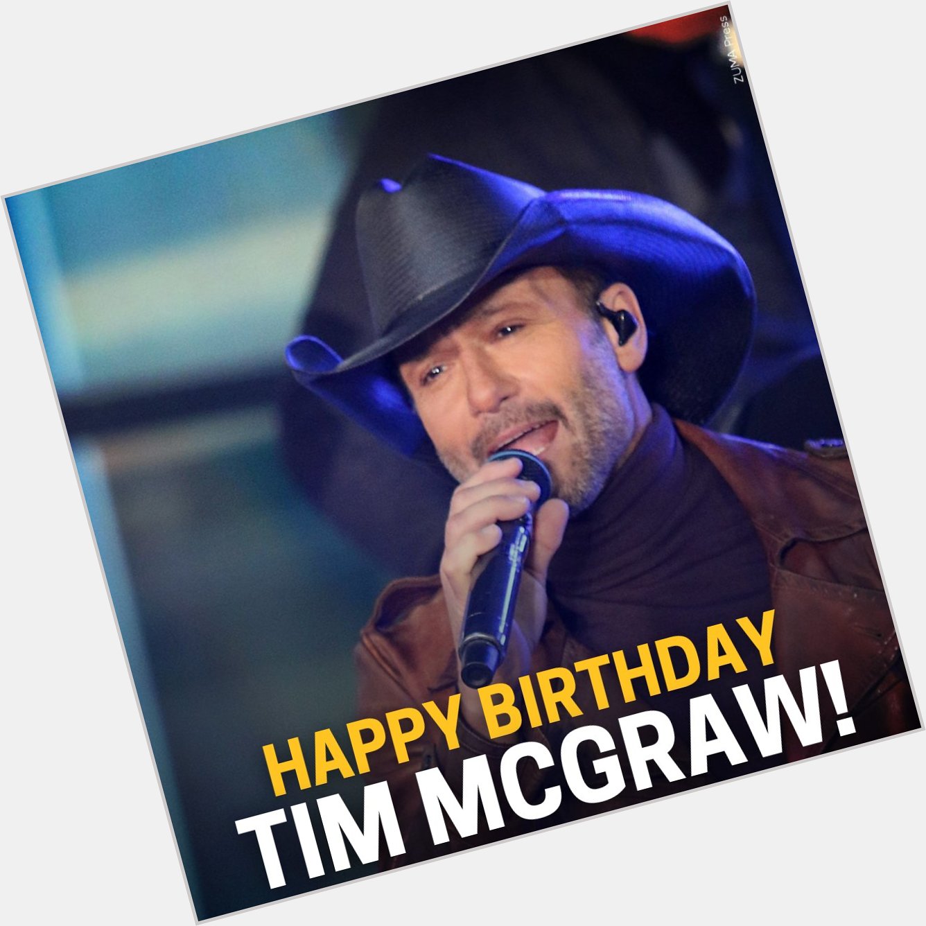 Happy birthday, Tim McGraw!  