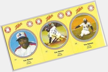 Happy 58th birthday to HOFer Tim Raines. Some fun cards from early in his Expos career:  