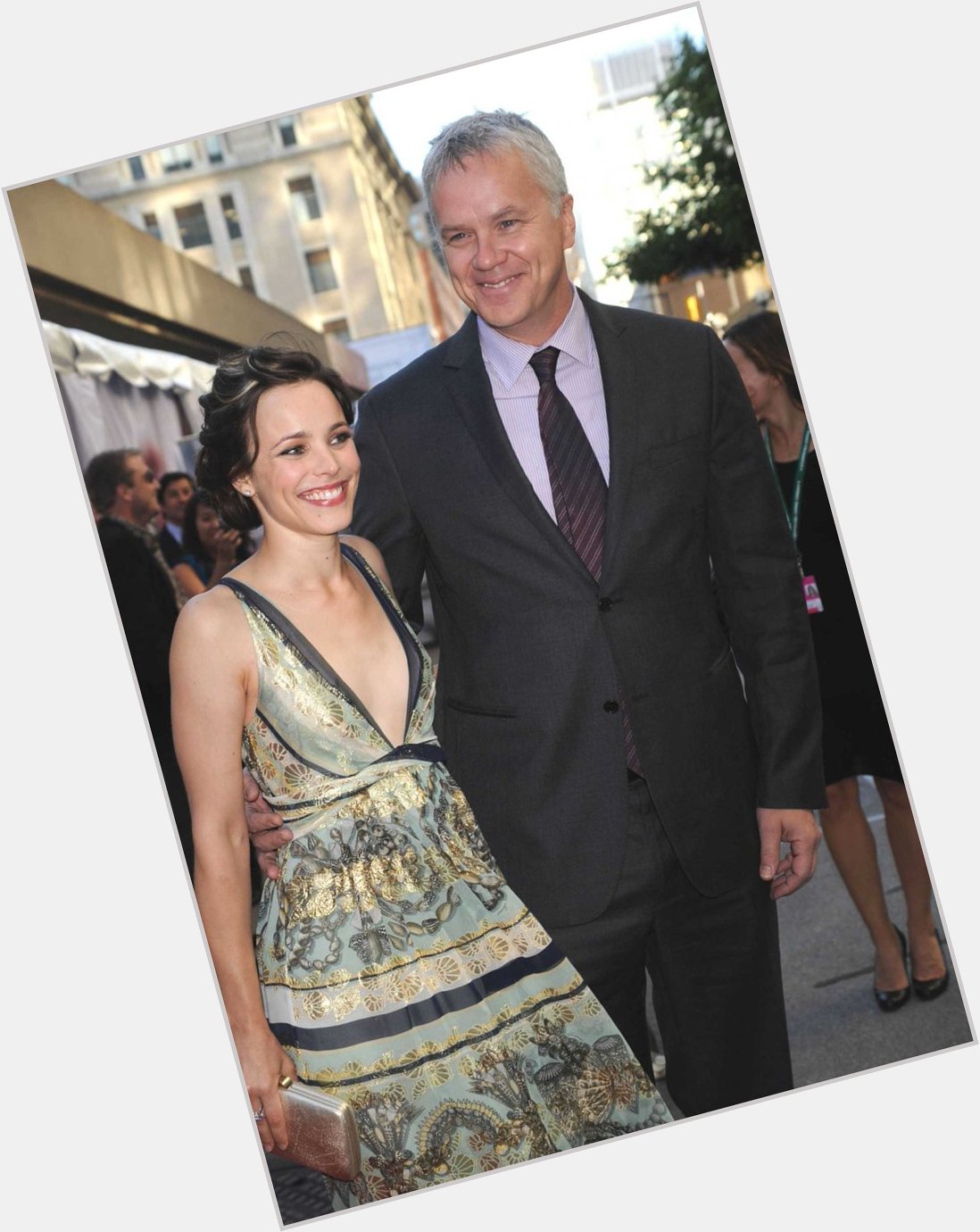 Happy Birthday to Tim Robbins! Rachel and Mr. Robbins worked together in (2008). 