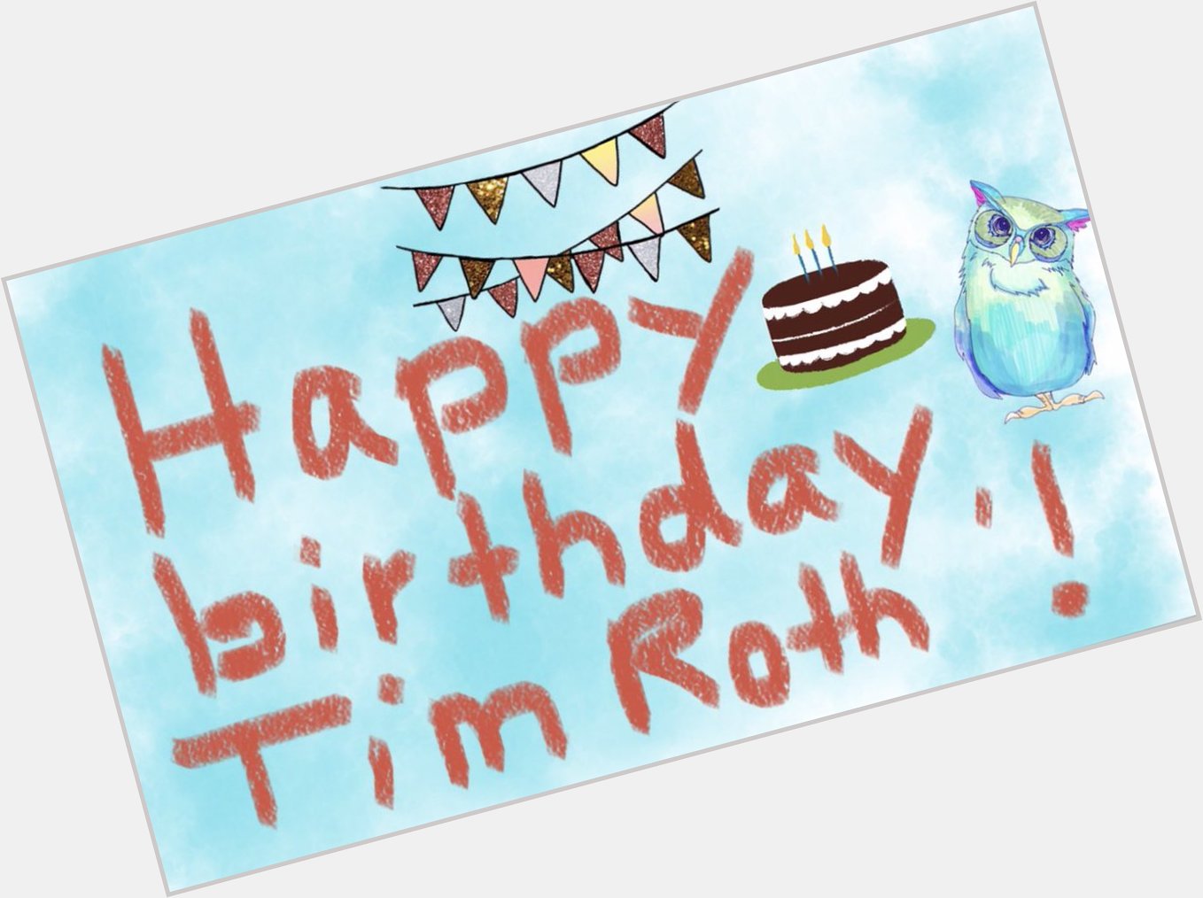 Wishing a very happy birthday to the talented Tim Roth. 