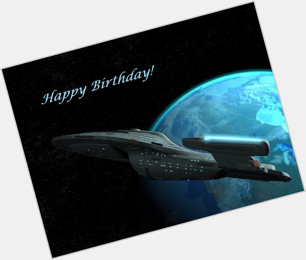  Happy Birthday Tim Russ! A Voyager fan . . . 