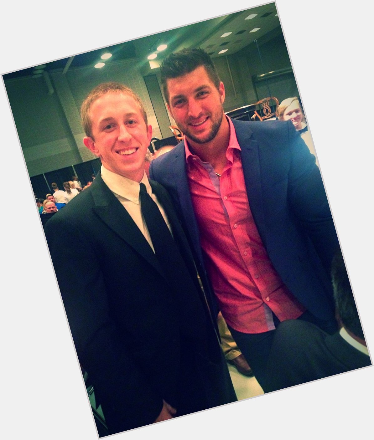 Happy Birthday to the one and only Tim Tebow.  (Shown here with former PC QB Riley Hall.  