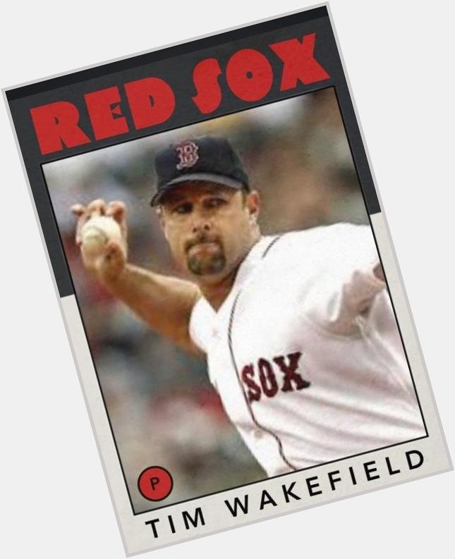 Happy 48th birthday to Tim Wakefield, the only Red Sox starter not traded in July. 