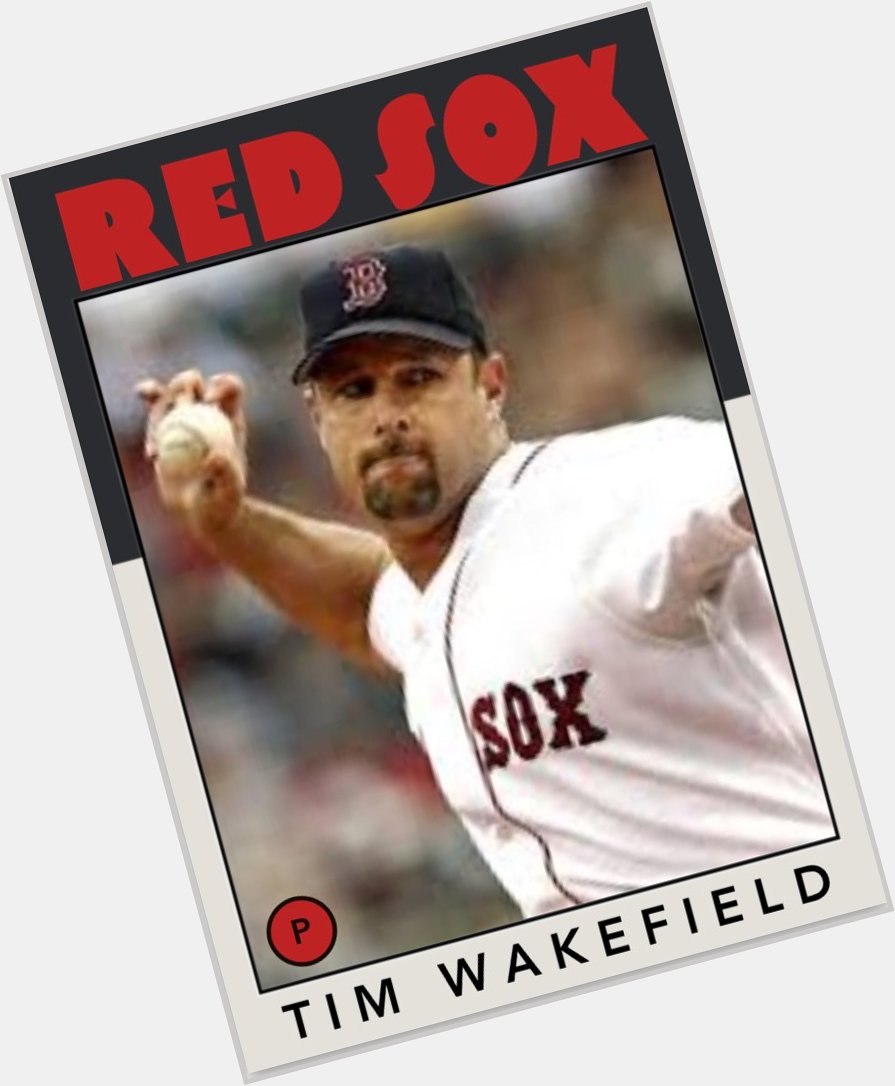 Happy 55th birthday to knuckleballer Tim Wakefield.  Sits atop some all-time Red Sox lists w/Cy & Rocket. 