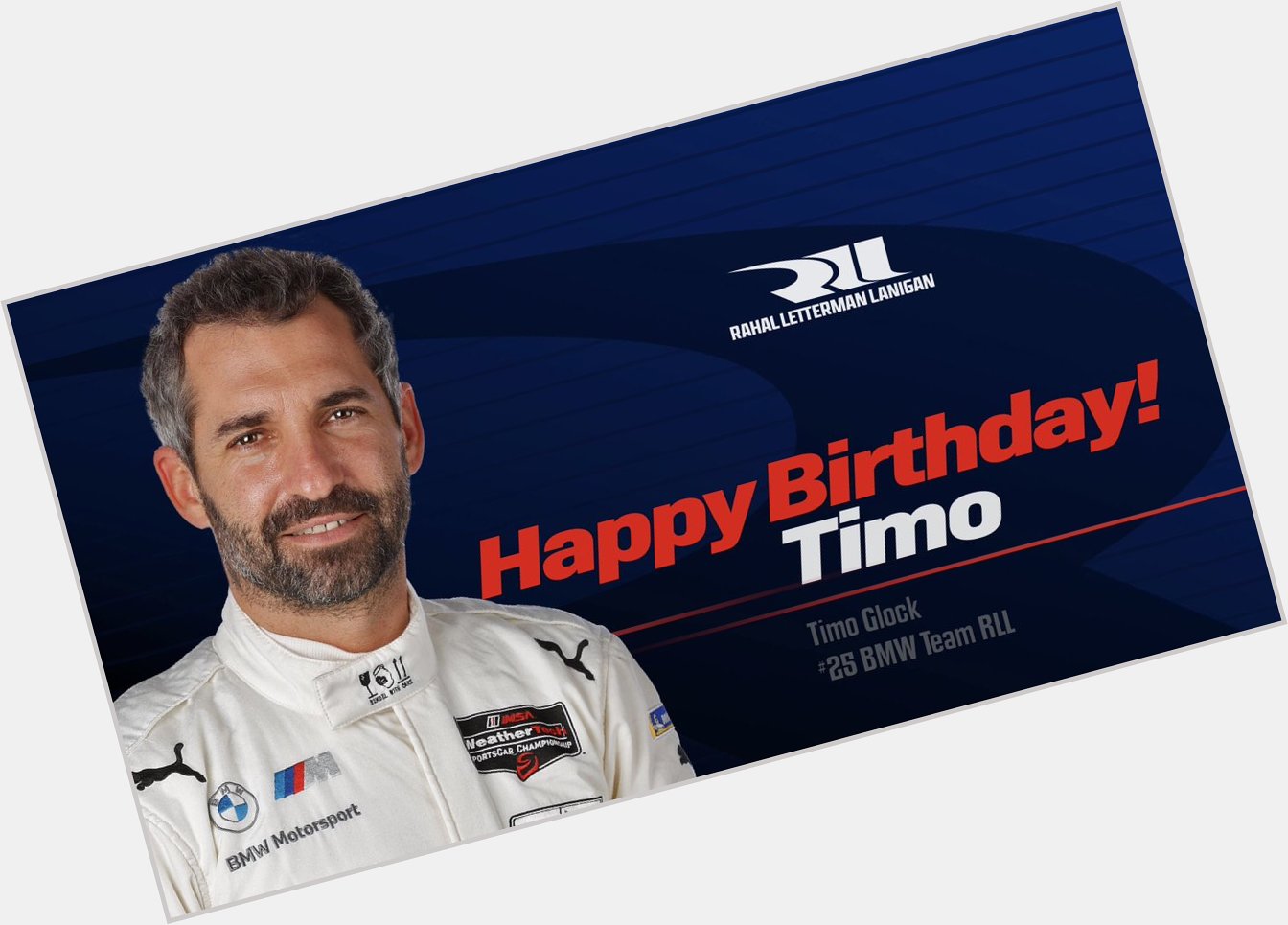 Happy Birthday, Timo Glock! We hope it s a great one.   | 
