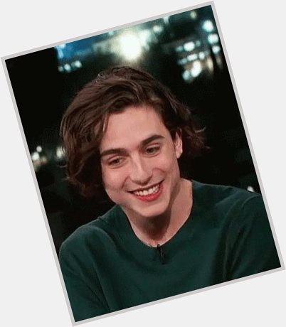 Happy birthday to timothée chalamet only 