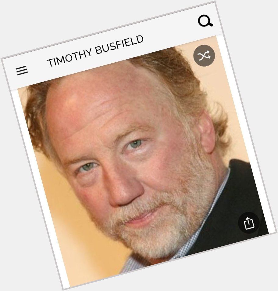 Happy birthday to this great actor.  Happy birthday to Timothy Busfield 